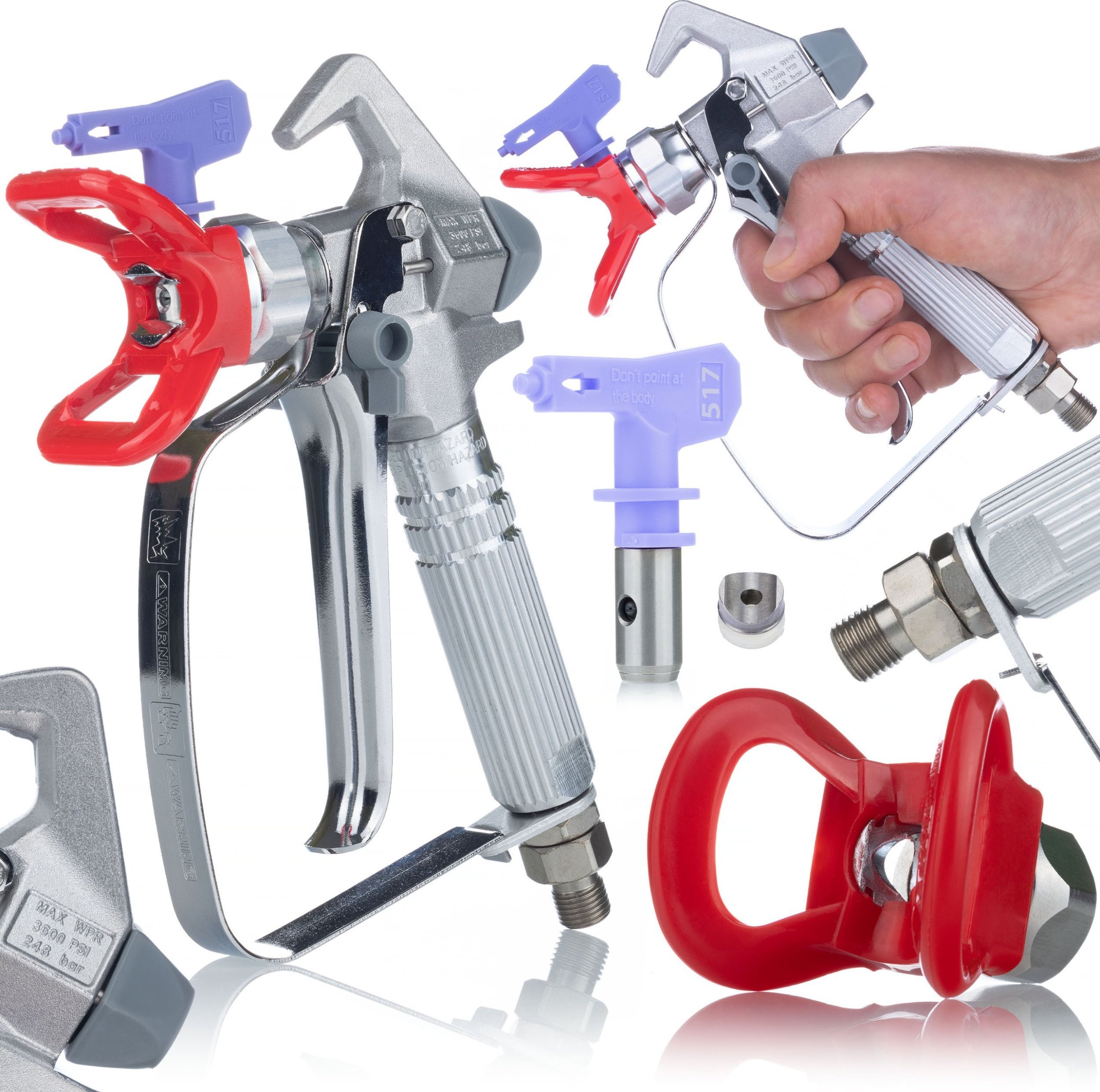 Rosfix MOCNY PISTOLET MALARSKI DO AGREGATU MALARSKIEGO AGREGAT GRACO ROSFIX 1/4