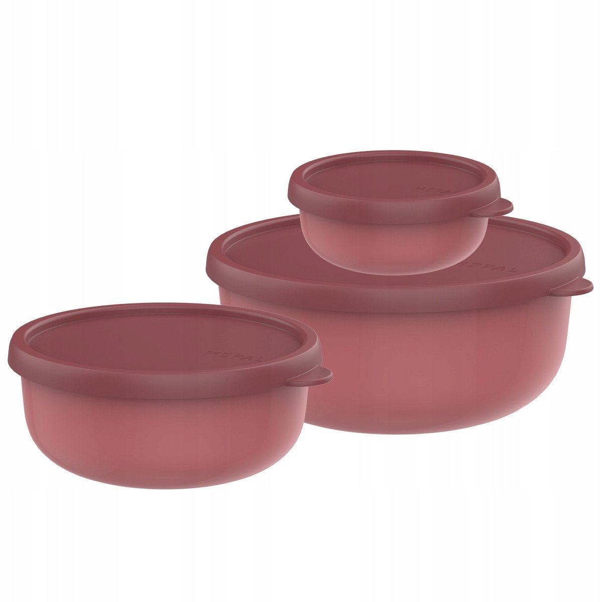 ZESTAW 3 POJEMNIKÓW LUMINA 2.0 250ML + 750ML + 1500ML VIVID MAUVE