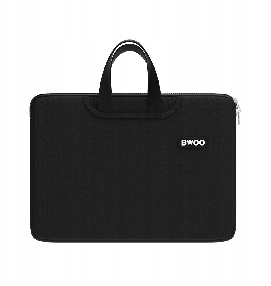 BWOO neoprenowa torba na laptopa z uchwytem 15" czarna