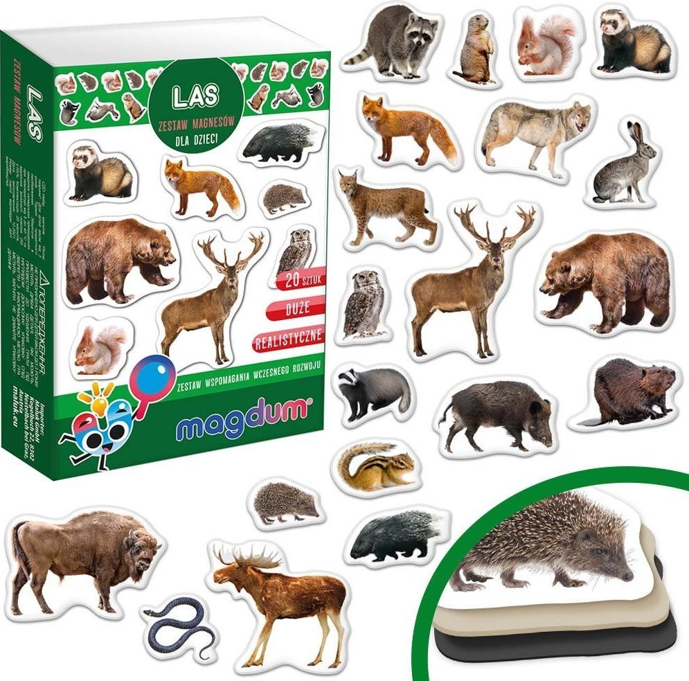 Maksik Magnesy Mieszkańcy lasu MV 6032-09