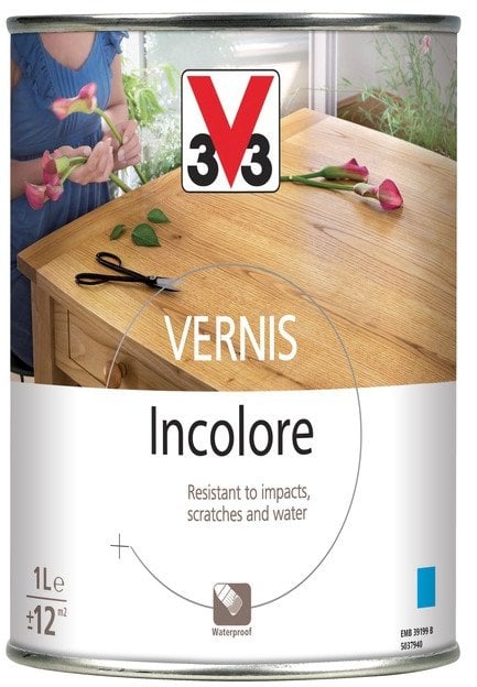 V33 MATTED FURNITURE VARNISH COLOURLESS 1
