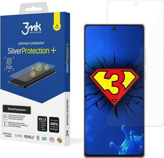 3MK 3MK Silver Protect+ Sam N980 Note 20 Folia Antymikrobowa montowana na mokro