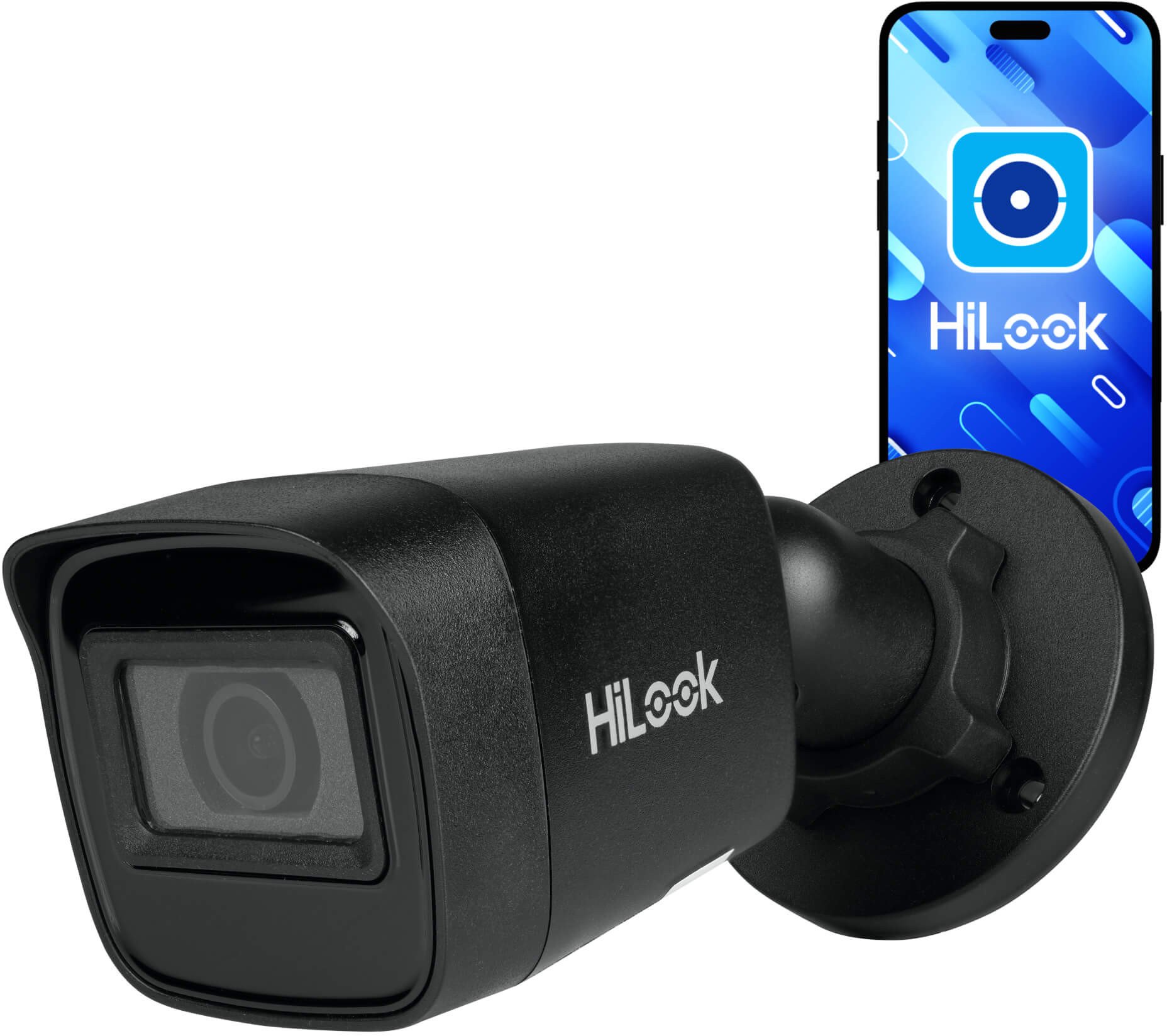 Kamera IP HiLook by Hikvision IPCAM-B4-P Black(IPC-B141H-C Black) 2K+