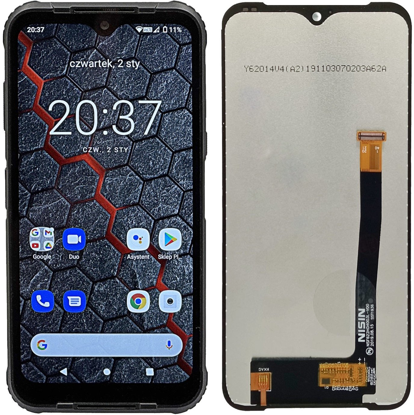 Wyświetlacz do MyPhone Hammer Blade 3 LCD Ekran