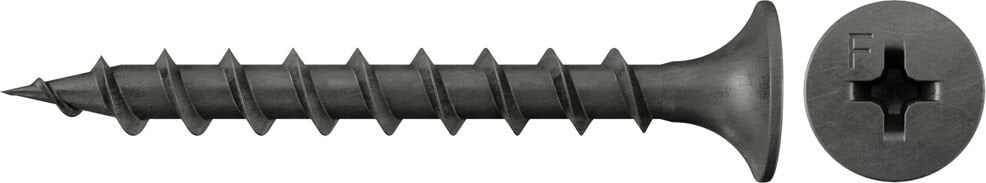 Fischer fischer drywall screw 3.9x35 trumpet head, PH (1,000 pieces, coarse thread)