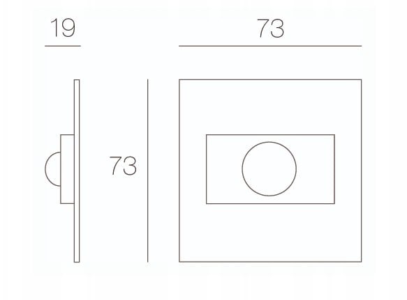 Oprawa schodowa SKOFF Oprawa Tango PIR 120 Motion Sensor (MC-TAN-D-0-1-ML-ML-01)