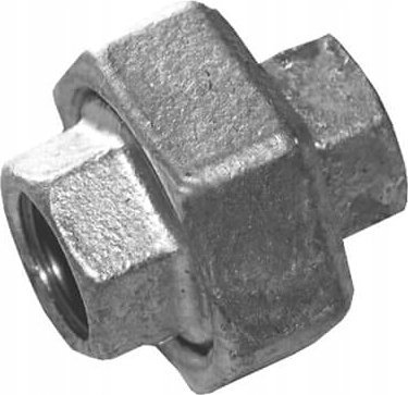 IDMAR Dwuzłączka nakrętna płaska w/w 1 1/4" U1 (DN32) ocynk