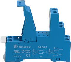 Finder Gniazdo do przekaźników z zaciskami śrubowymi raster 5.0 mm (95.85.3SPA)