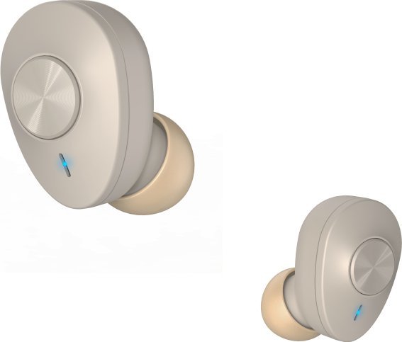 Słuchawki Freedom SŁUCHAWKI DOKANAŁOWE TRUE WIRELESS "FREEDOM BUDDY" BEŻOWE