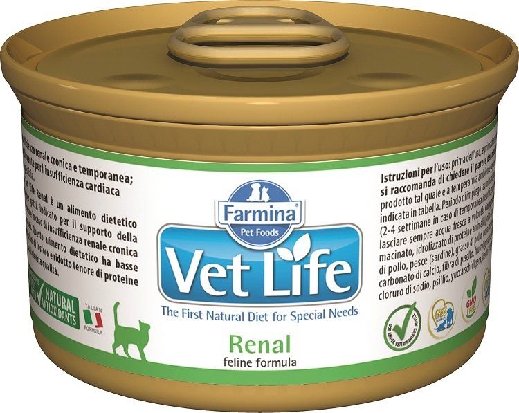 Farmina Pet Foods FARMINA KOT VET LIFE RENAL puszka 85g /12