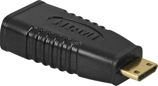 Adapter AV Goobay czarny (68841)