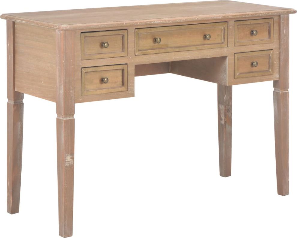 Biurko Elior Marshal Brązowe 109.5 cm x 45 cm