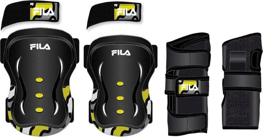 FS Ochr JR BOY FP GEARS black-yellow XXS