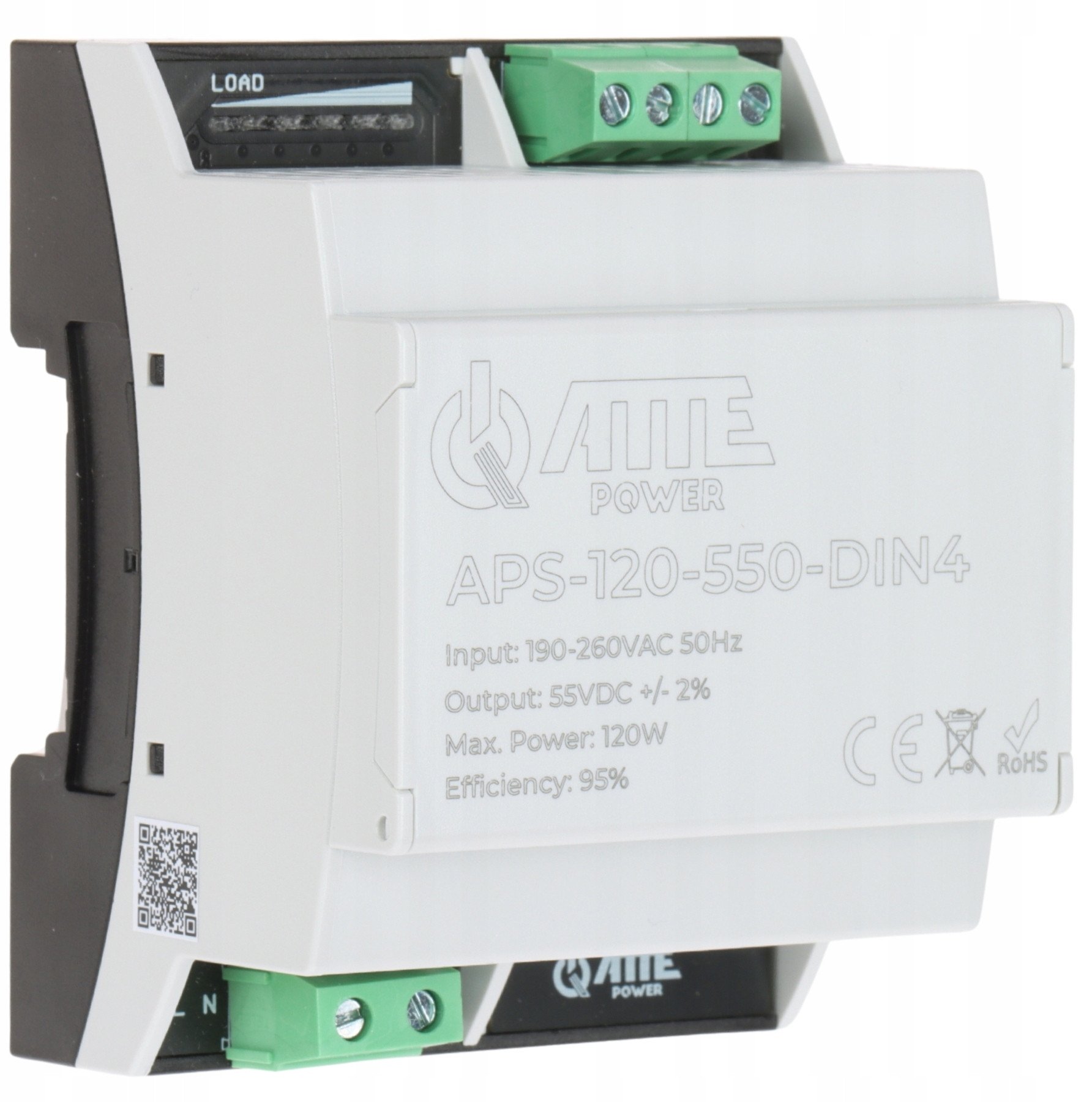 ZASILACZ IMPULSOWY APS-120-550-DIN4 ATTE