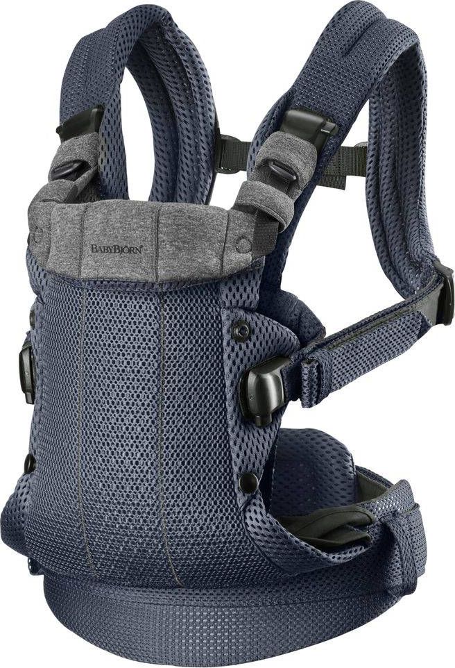 BabyBjorn BABYBJORN - nosidełko Harmony 3D Mesh, Antracyt