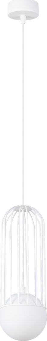 Lampa wisząca Sollux Lighting SOLLUX Lampa wisząca BRINA 1 biała 1 x G9 SL.1331