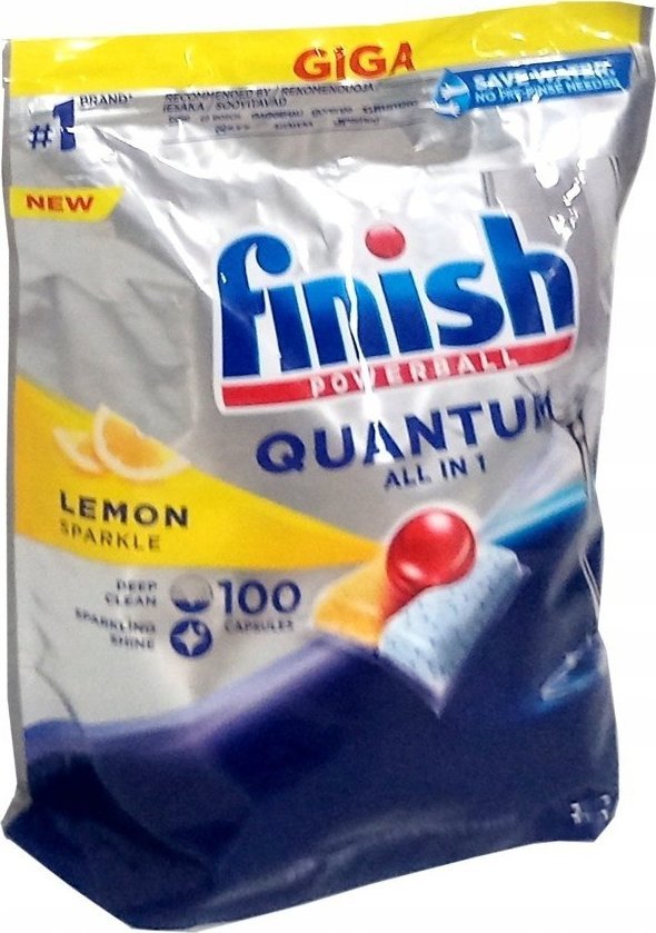 Finish Tabletki do zmywarki Quantum 100szt