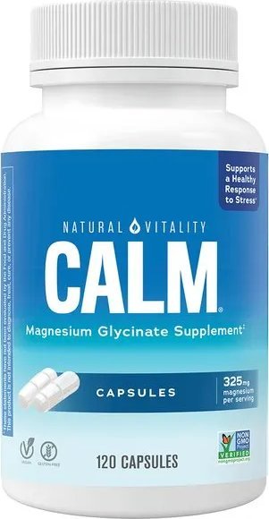 Adidas Natural Vitality - Calm Magnesium Glycinate, 120 kapsułek