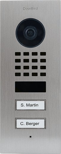 DoorBird DoorBird D1102V IP Vid. Türst. V4A Edels. 2Ruftasten Unterputz