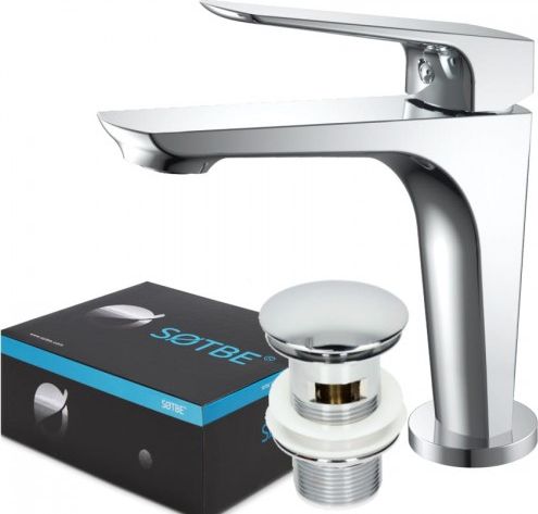 Bateria umywalkowa Sotbe Toga stojąca chrom (TOG-SSS-90693458)