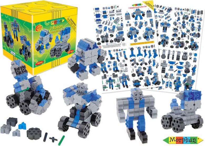 Morphun Morphun 7 Robotów 80 el. - Klocki konstrukcyjne