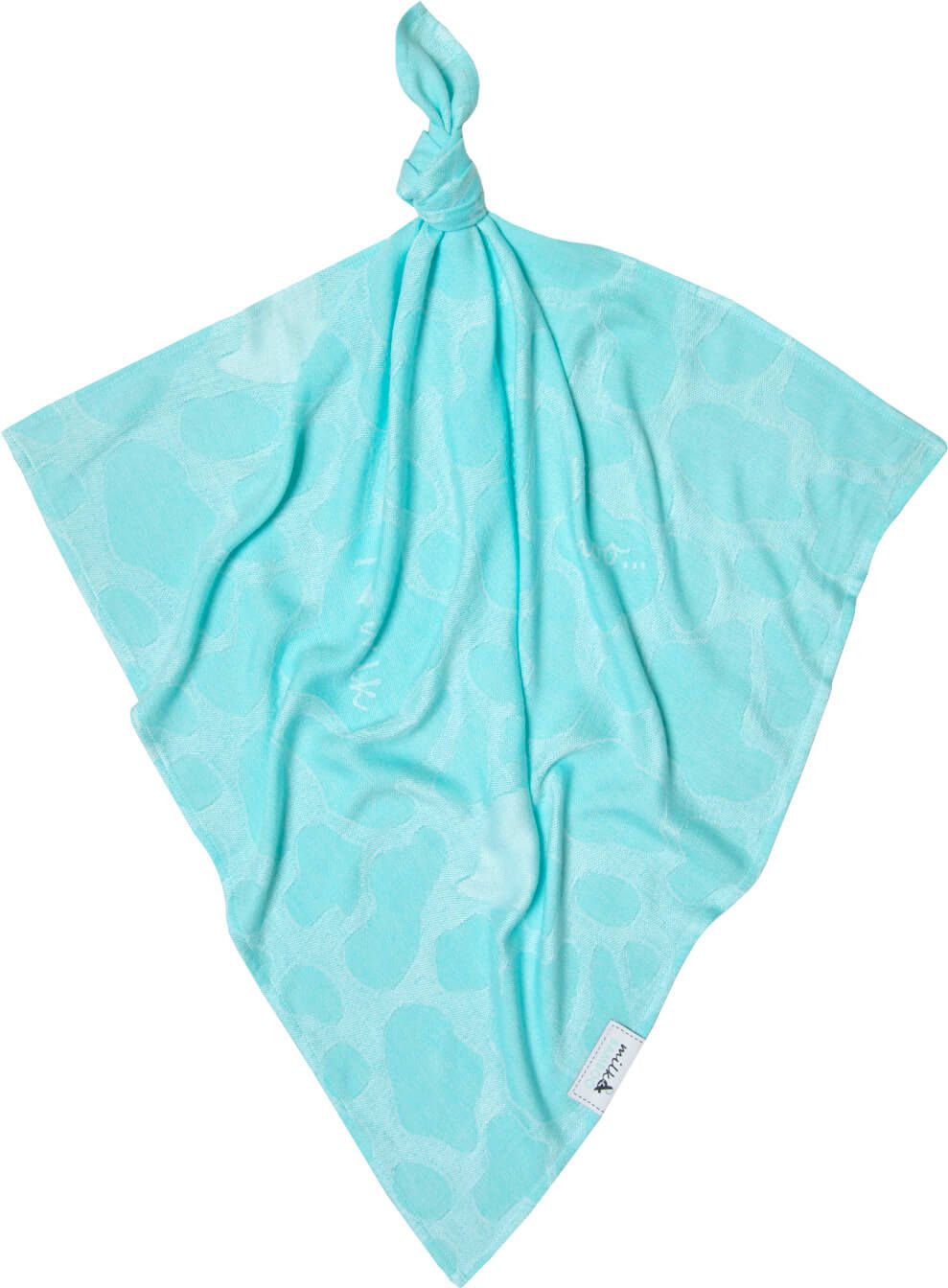 Texpol Pieluszka Milk 25x25 cm łaty aqua (TEX000118)