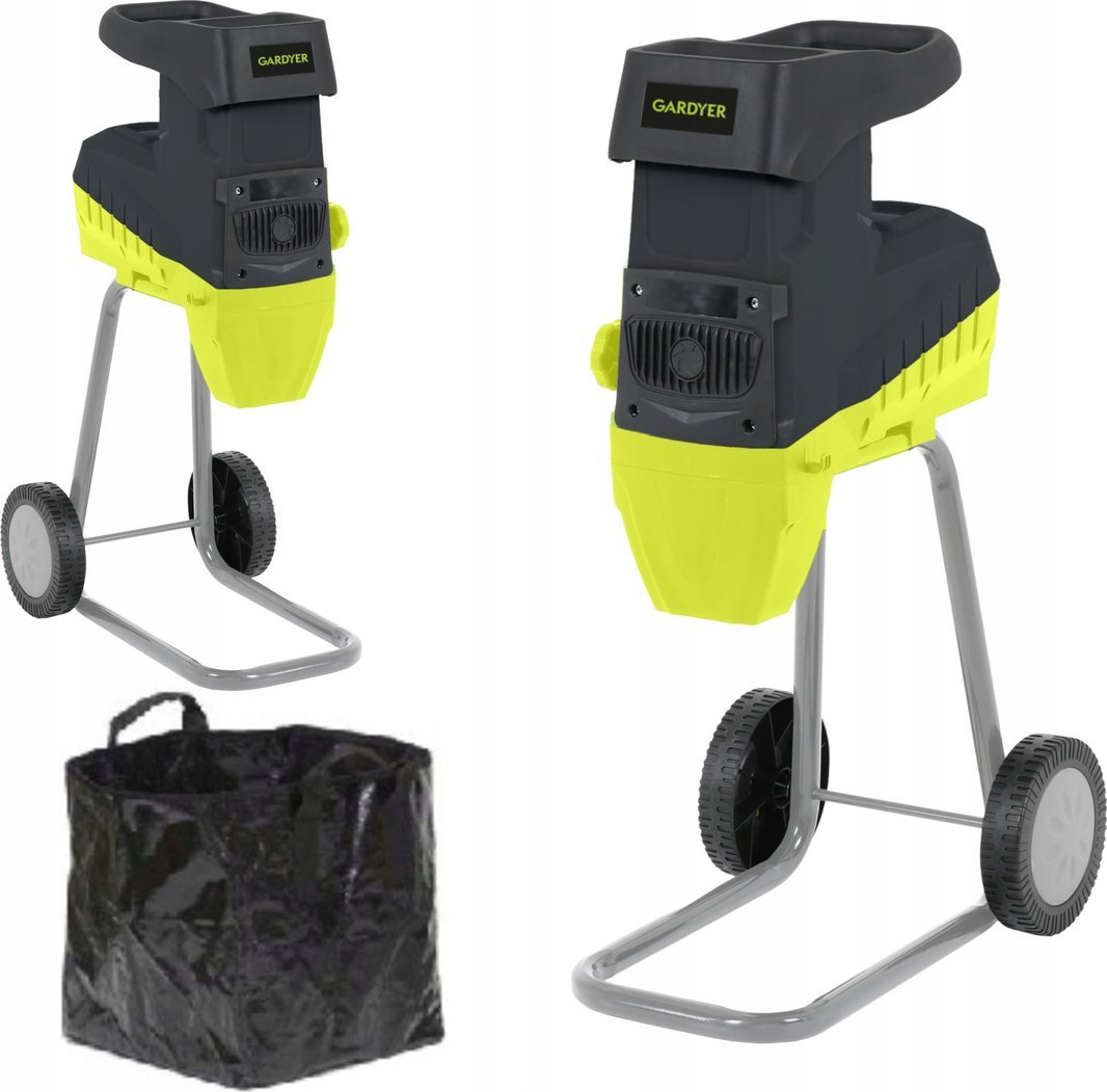 Gardyer GARDYER R600 ROZDRABNIACZ ELEKTRYCZNY RĘBAK DO GAŁĘZI FREZOWY ZĘBATKOWY NA FREZ - OFICJALNY DYSTRYBUTOR - AUTORYZOWANY DEALER GARDYER
