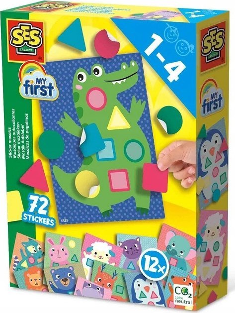 SES Creative SES Moje pierwsze mozaiki z naklejek 14484 44845