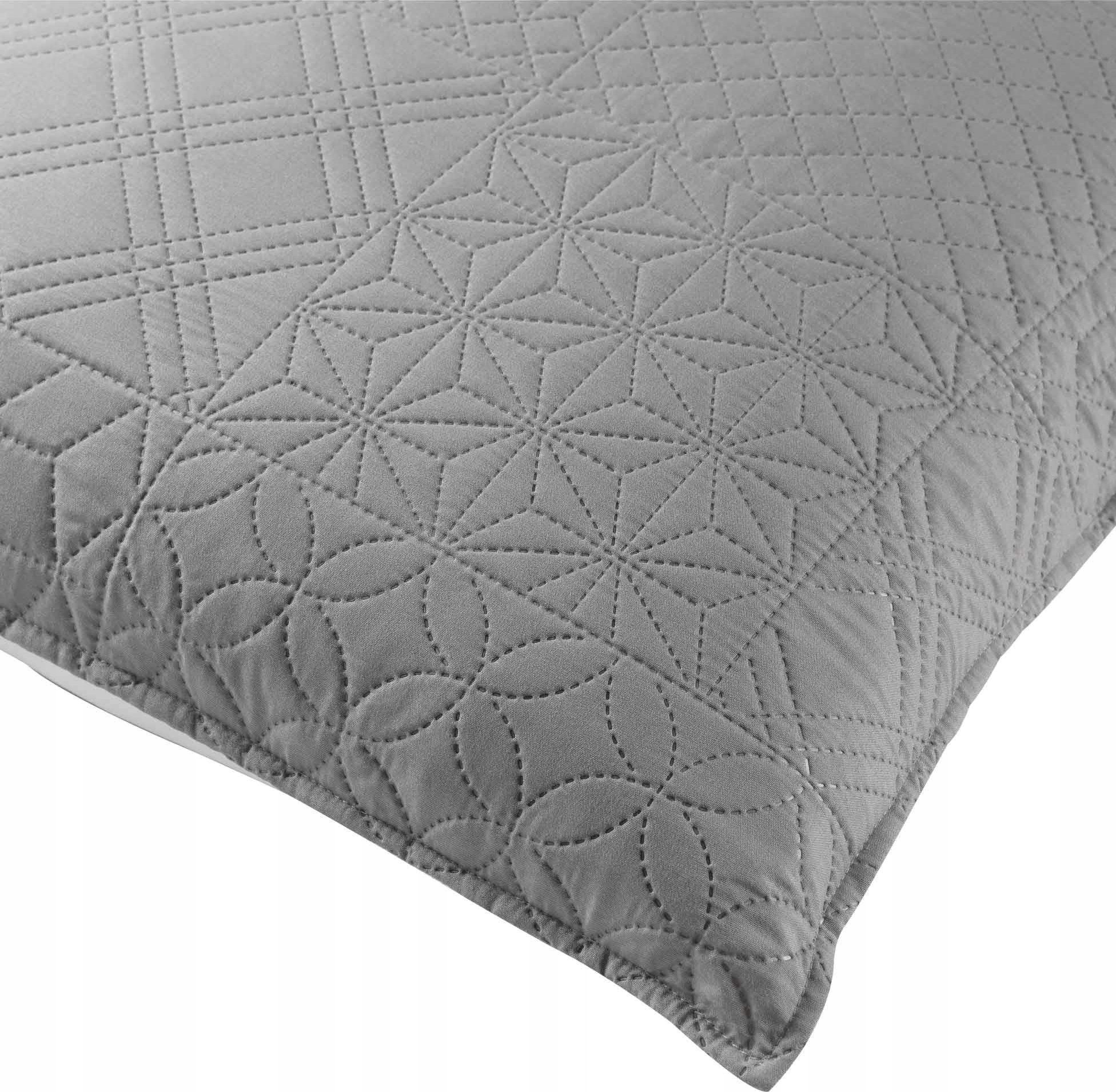 Douceur d`Interieur Poszewka na poduszkę 45 x 45 cm COTTAGE, jasnoszara