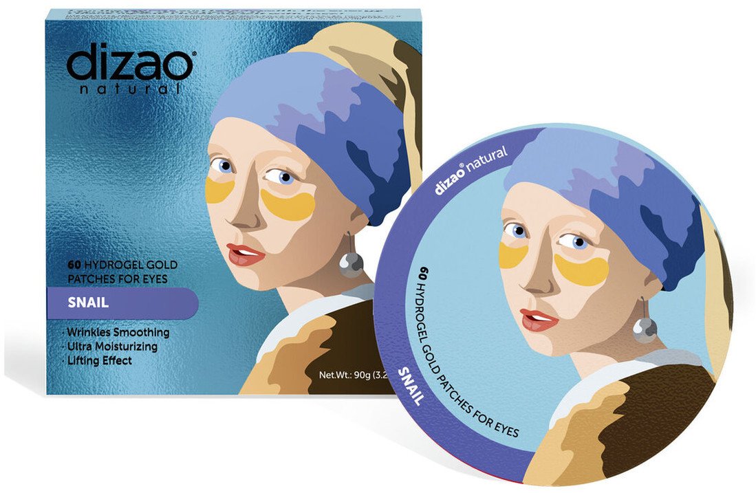 Dizao Hydrożelowe płatki pod oczy Ślimak 90g