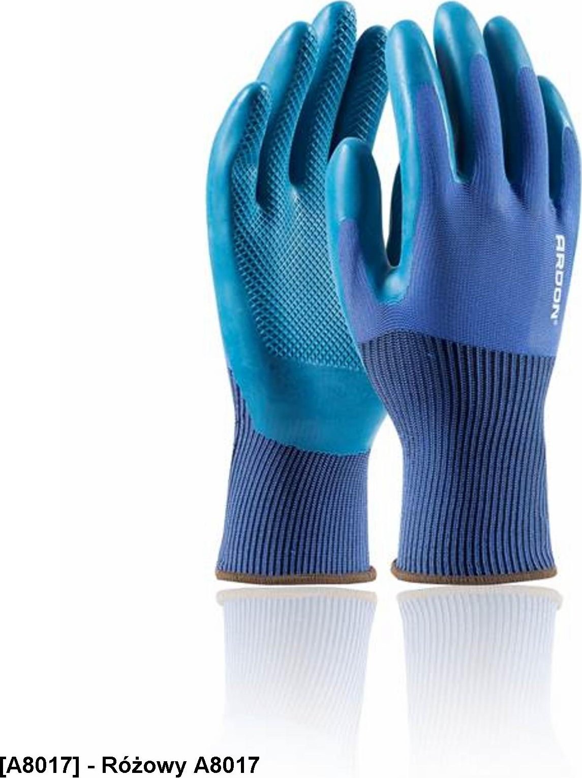 Ardon ARDON GREEN TOUCH - rękawice powlekane - fioletowe, Poliester 10-SPE