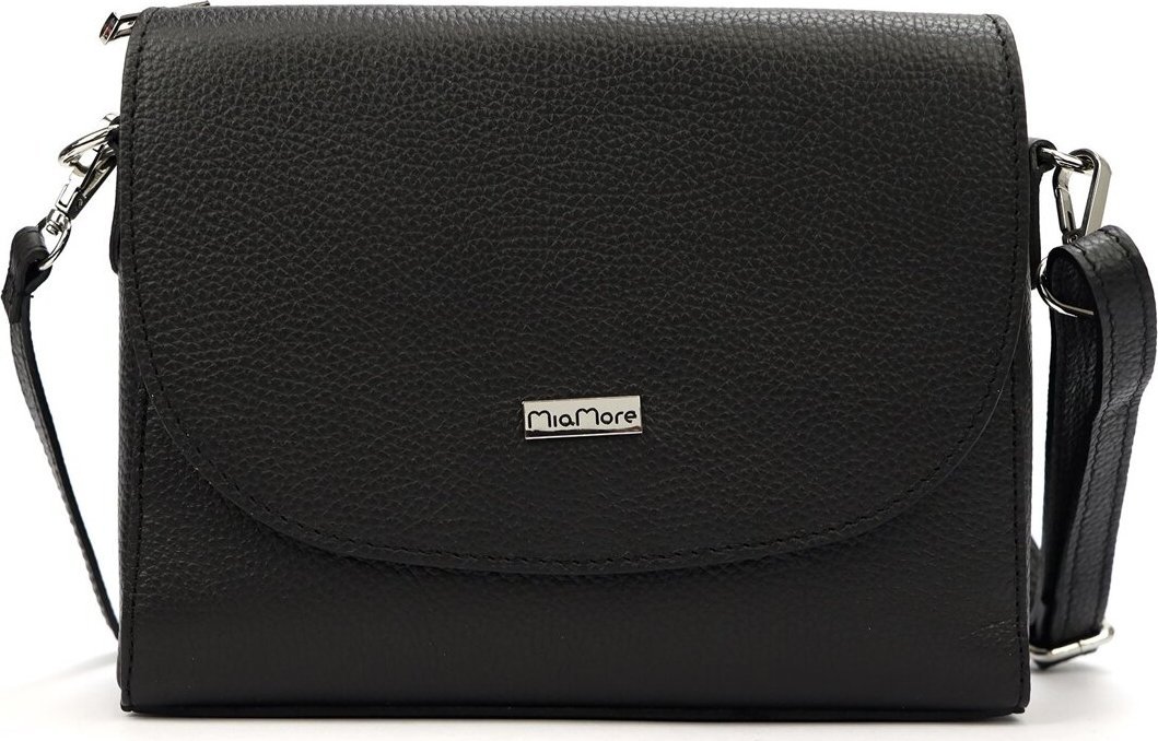 MiaMore Damska torebka ze skóry naturalnej MiaMore 01-067 DOLLARO NoSize