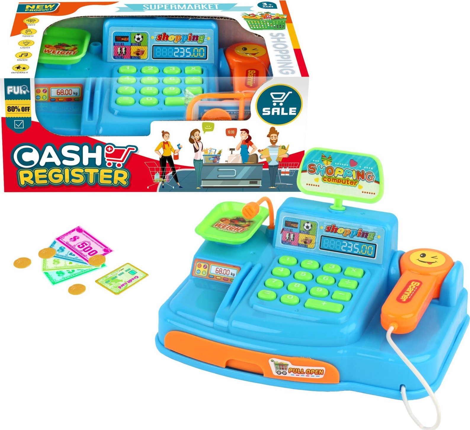 Trifox KASA SKLEPOWA NA BATERIE