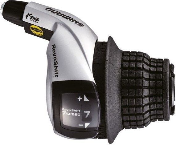 Shimano Dźwignia przerzutki prawa Revo Shifter SL-RS45 7-rzędowa index uniwersalny