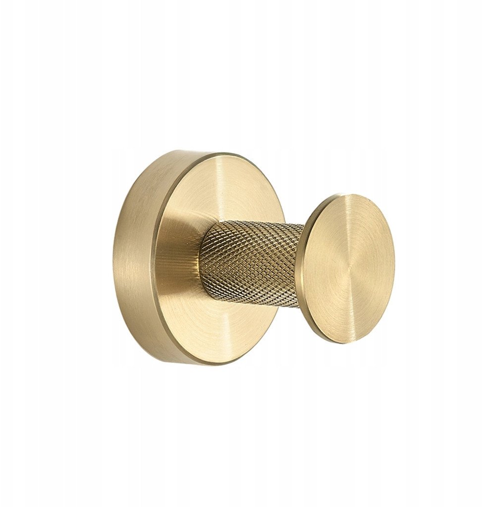 Wieszak łazienkowy 6606A Modern Złoty Szczotkowany