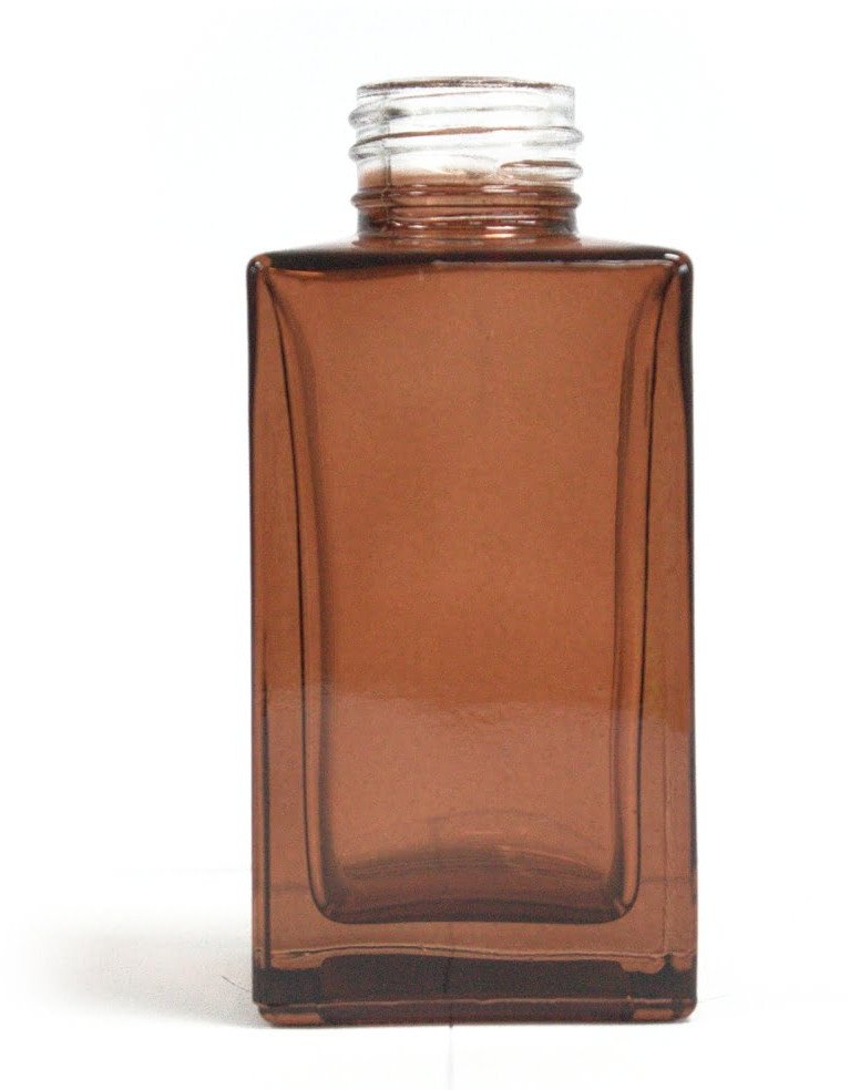 Kwadratowa butelka - Amber