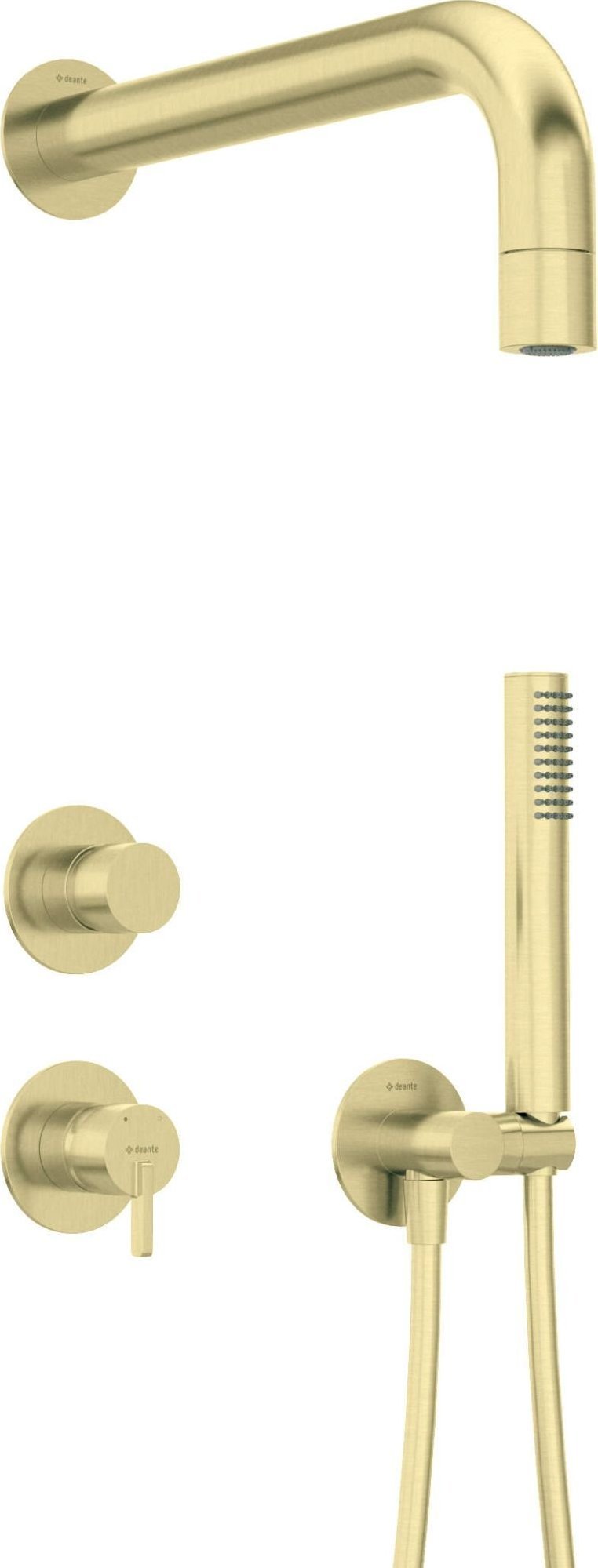 Zestaw prysznicowy Deante Zestaw prysznicowy podtynkowy z główką prysznicową