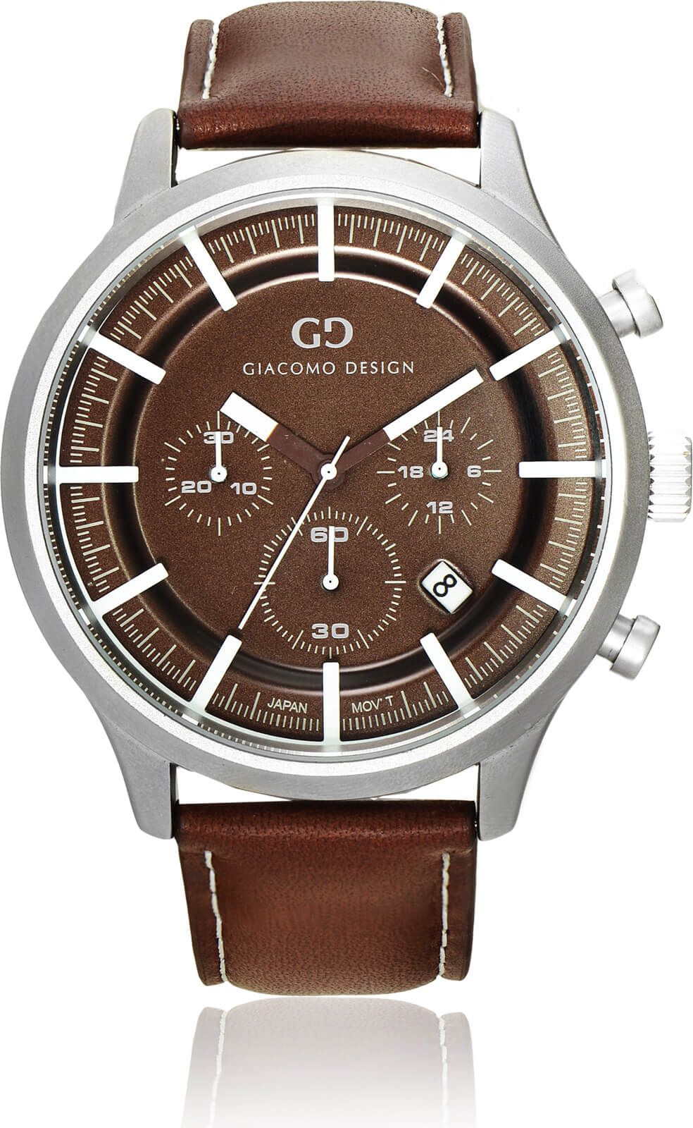 Zegarek Giacomo Design Elegancki męski GD01002