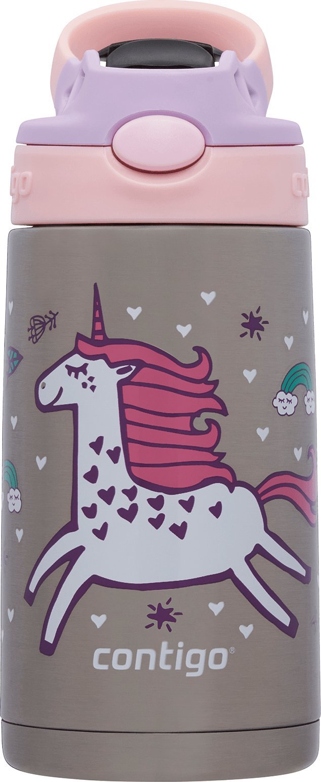 Contigo Contigo Easy Clean 380ml Jednorożec srebrny