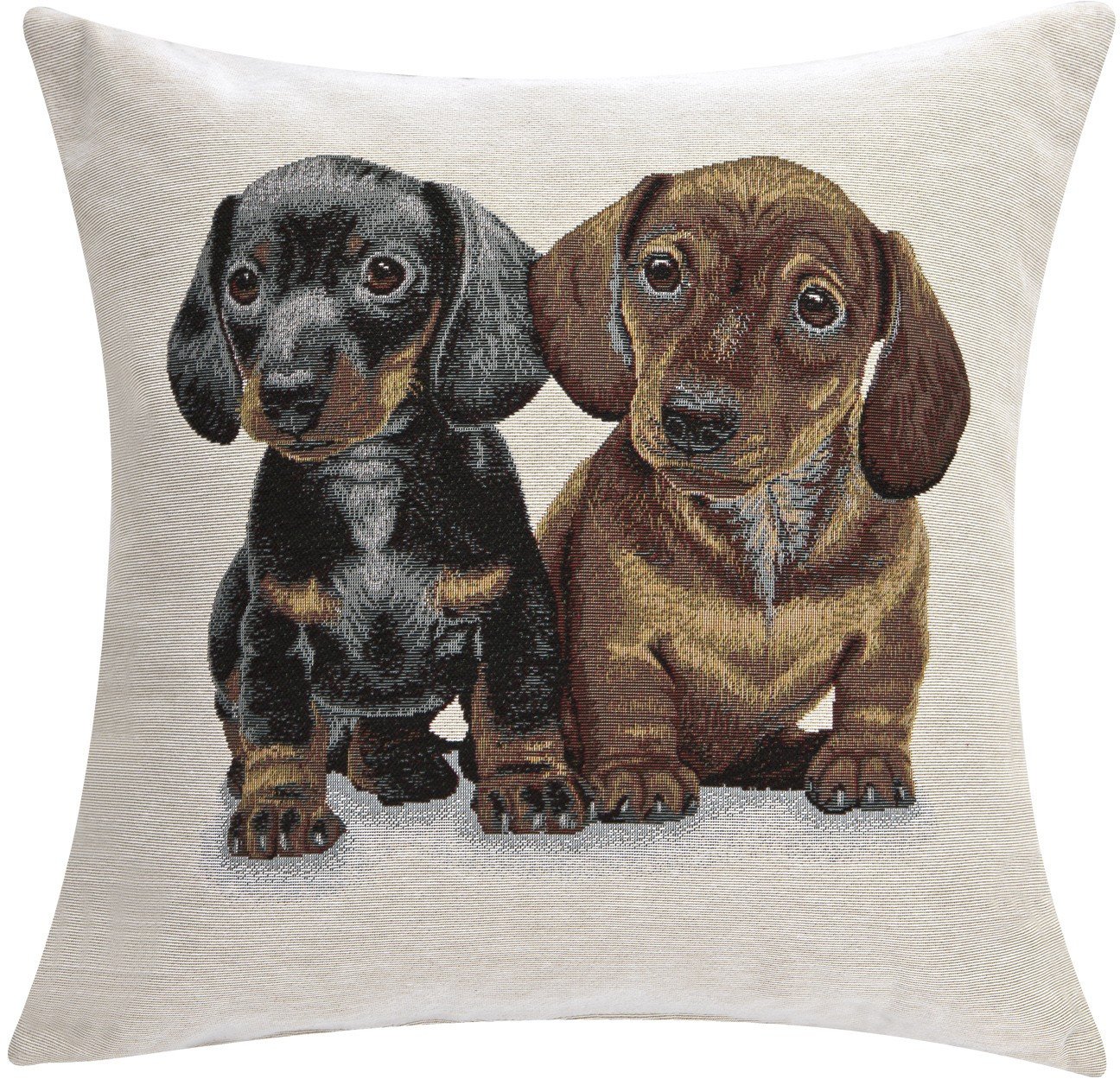 Poszewka dekoracyjna 45x45 cm Jamniki