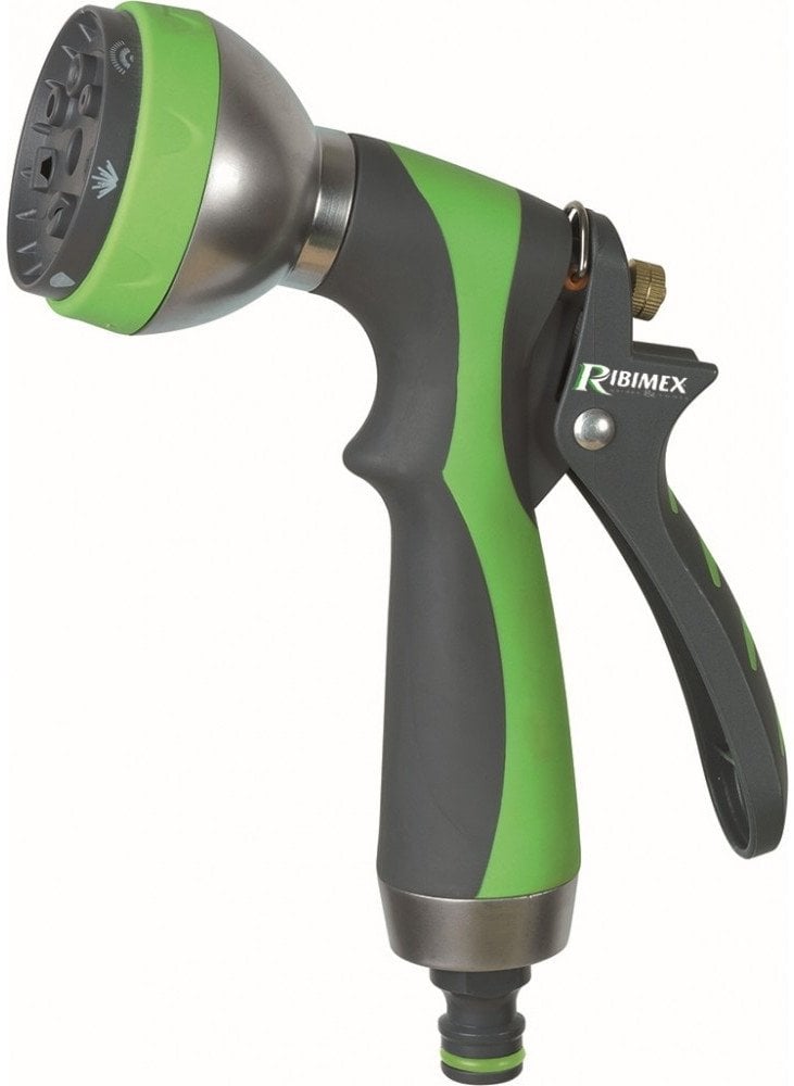 Pistolet do węża ogrodowego RIBIMEX, 7 trybów nawadniania