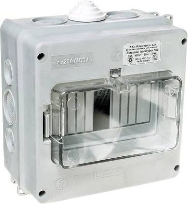 Tarel Skrzynka zabezpieczeniowa SW 6 modułowa z TH35 (1221-132)