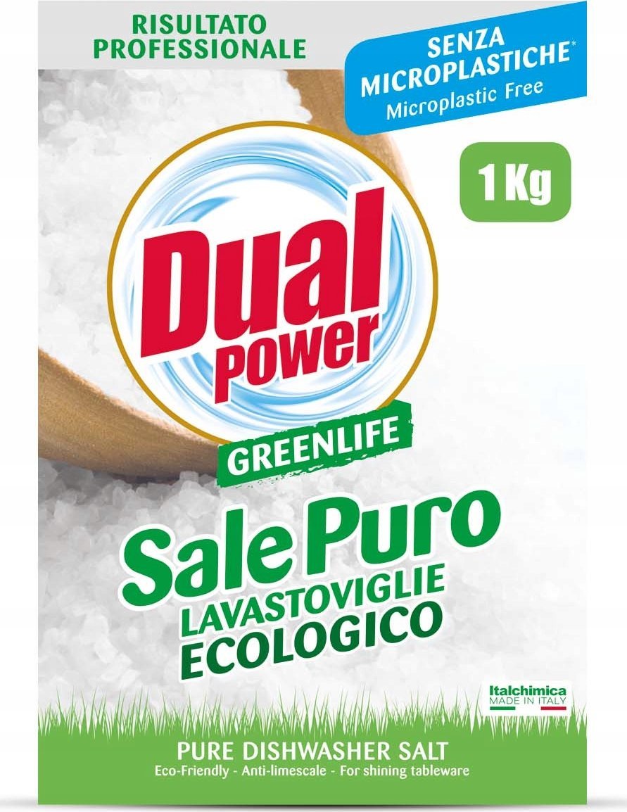 Dual Power Sól do zmywarki GreenLife* 1 kg