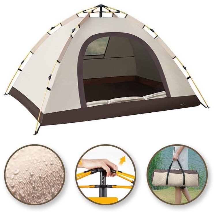 Namiot kempingowy składany 2-3 osobowy 200x140x115cm BAL12K