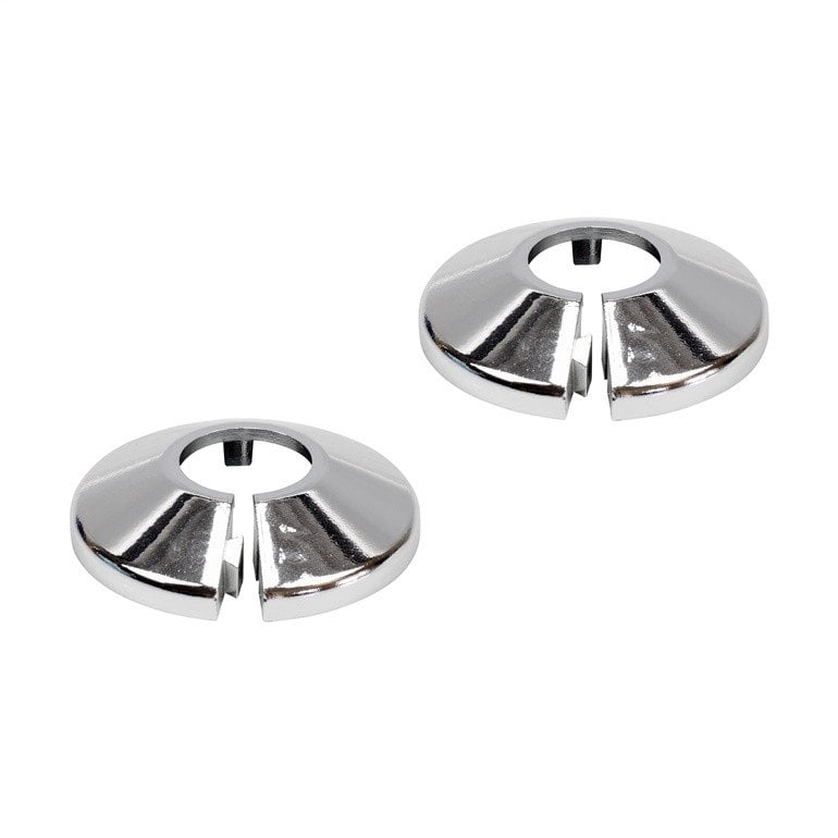 RINGS FOR PIPES 18MM CHROME 2PCE