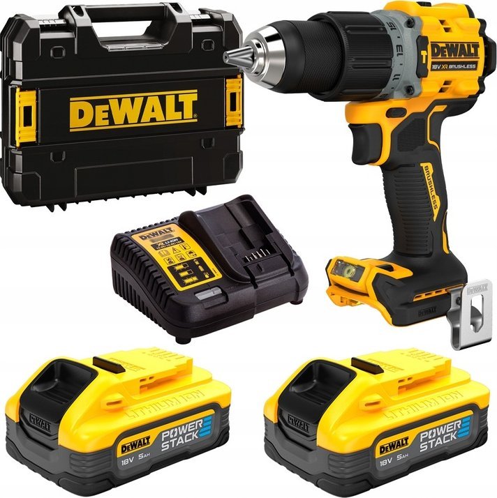 Wiertarko-wkrętarka Dewalt DCD805H2T 18 V 2 x akumulator 5 Ah