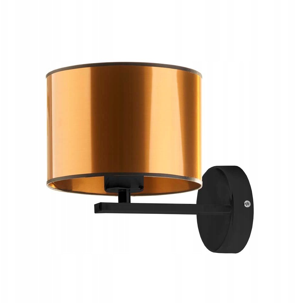 Kinkiet do sypialni MEDELIN MIRROR złoty czarny