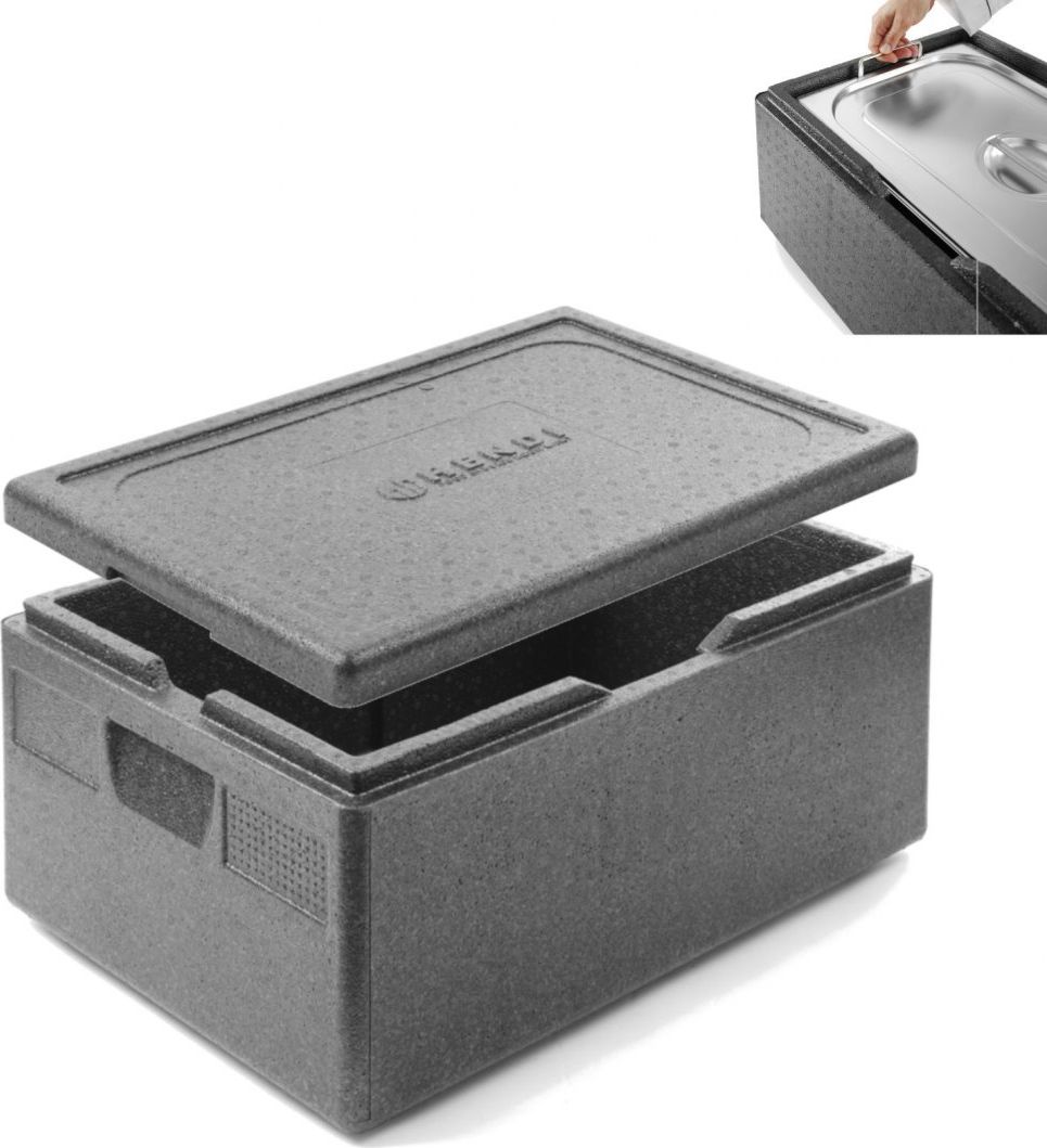 Hendi Pojemnik termoizolacyjny cateringowy termos do transportu żywności EEP GN1/1 40L - Hendi 707906