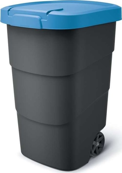 Kosz na śmieci Prosperplast niebieski 90L (NBWB90-2383C)