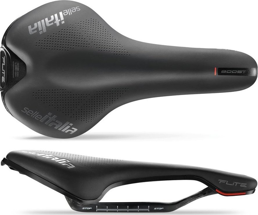 Selle Italia Siodło SELLE ITALIA FLITE BOOST KIT CARBONIO L (id match - L1) carbon +10mm 7x9, fibra-tek, czarne (DWZ)